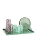 Iron Tray with dish rack «green» von Madam Stoltz