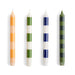 Stripe Candle-Greens Set of 4 von HAY