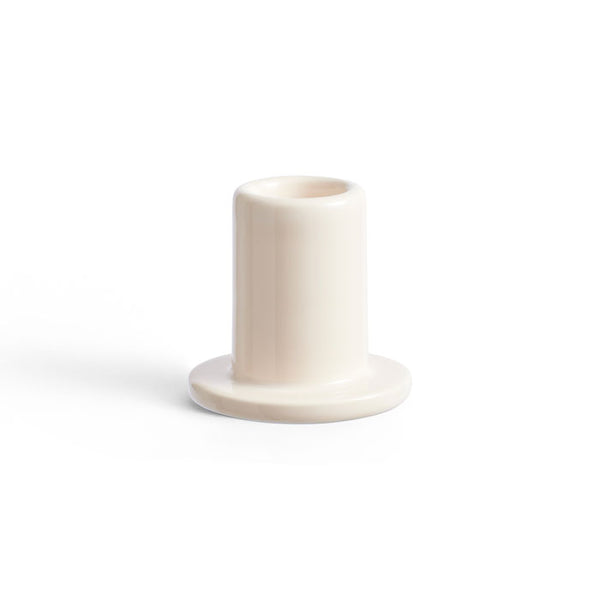 Tube Candleholder S in white von HAY