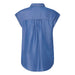 Bluse «Kosmo» in mid blue denim von b.young