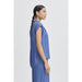 Bluse «Kosmo» in mid blue denim von b.young