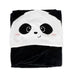 Decke mit Kapuze - Cosy Hugs «Panda» von Legami