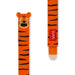 Löschbarer Gelstift «Tiger» in orange von Legami