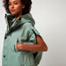 Regenparka «Hot Summer» in iceberg green von Gofranck