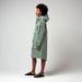 Regenparka «Hot Summer» in iceberg green von Gofranck