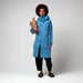Regenparka «Hot Summer» in niagara blue von Gofranck