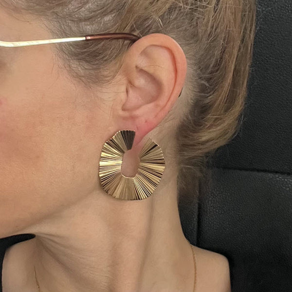 Ohrringe «BO XL SHELL» von exquises indecises