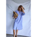 Hemdkleid «Yatima» gestreift von ICHI