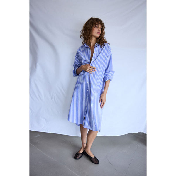 Hemdkleid «Yatima» gestreift von ICHI