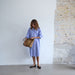 Hemdkleid «Yatima» gestreift von ICHI