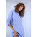 Hemdkleid «Yatima» gestreift von ICHI