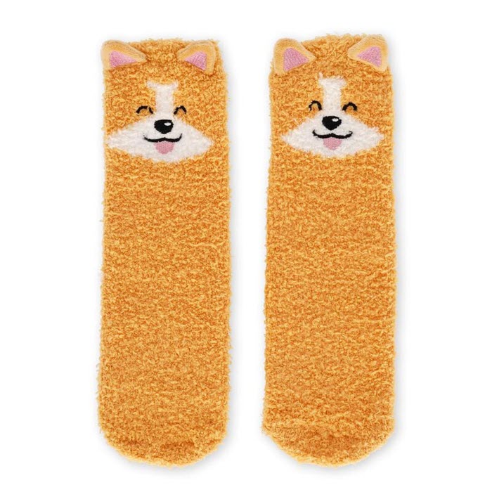 Rutschfeste Socken «Corgi» von Legami