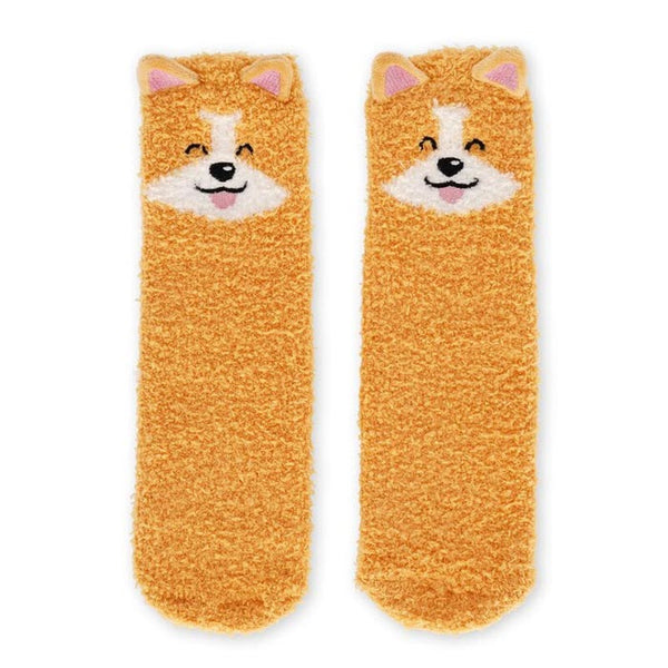 Rutschfeste Socken «Corgi» von Legami