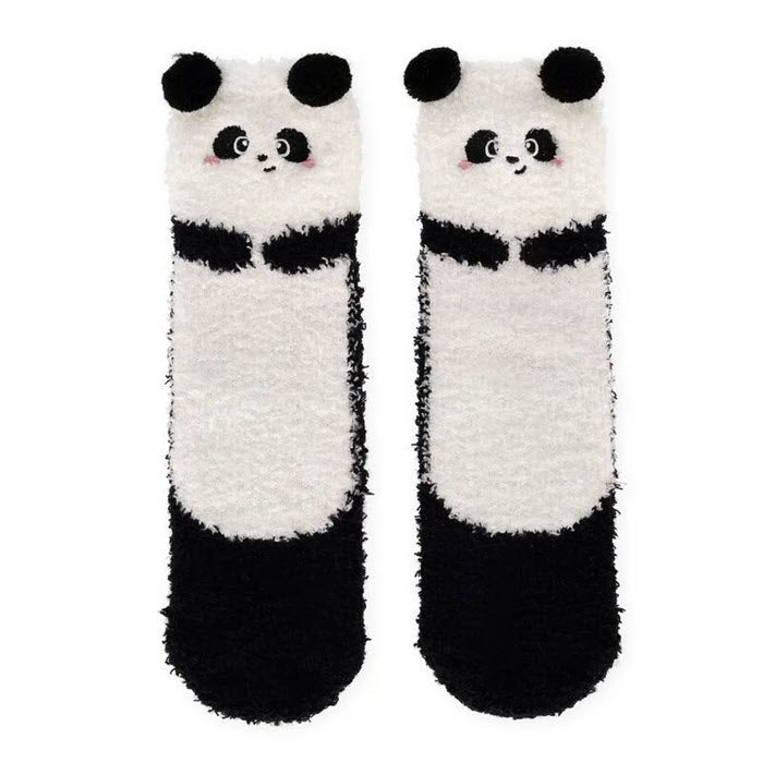 Rutschfeste Socken «Panda» von Legami