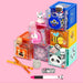 Stapelbare Schreibtischbox «Kitty» von Legami