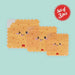3er-Set - Snack Bags  «Cookie» von Legami