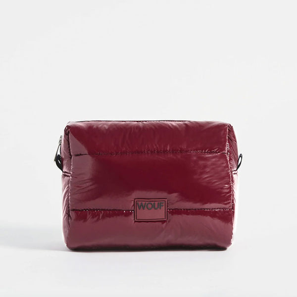 Toiletry Bag «glossy Burgundy» von Wouf