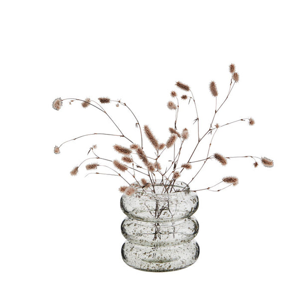 Glass vase «Clear stone finish» von Madam Stoltz