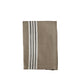 Kitchen Towel Striped «Taupe» von Madam Stoltz