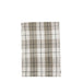Kitchen Towel Checked «Taupe» von Madam Stoltz