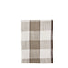 Kitchen Towel checked «Taupe» von Madam Stoltz