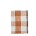Kitchen Towel checkered «Burnt Orange» von Madam Stoltz