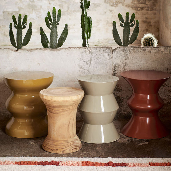 Iron stool «Mustard» von Madam Stoltz