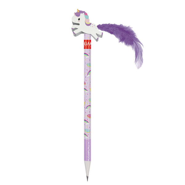 Bleistift mit Radiergummi «Unicorn» von Legami