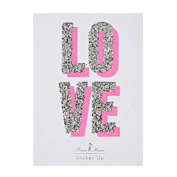 Stickers «LOVE» von Meri Meri