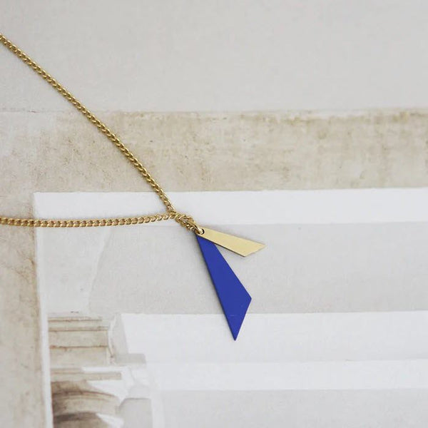 COLLIER «PEPITE» bleu von Judith Benita