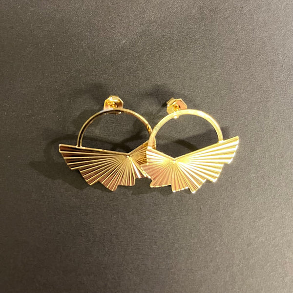 Ohrringe «CREOLES AILEES» von exquises indecises