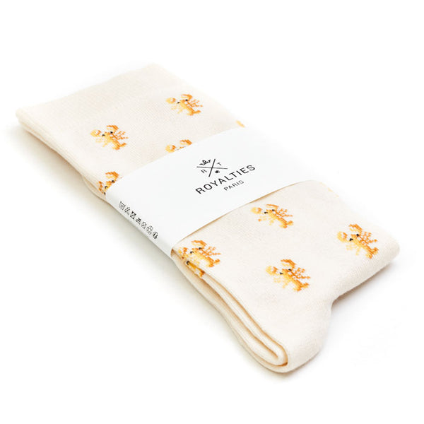 Socken Herren «HOMARD» Ivoire von Royalties