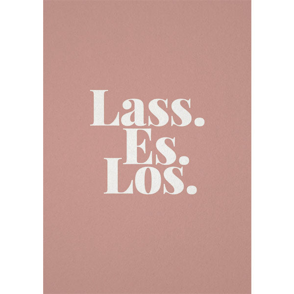 Karte «Loslassen» von tadah