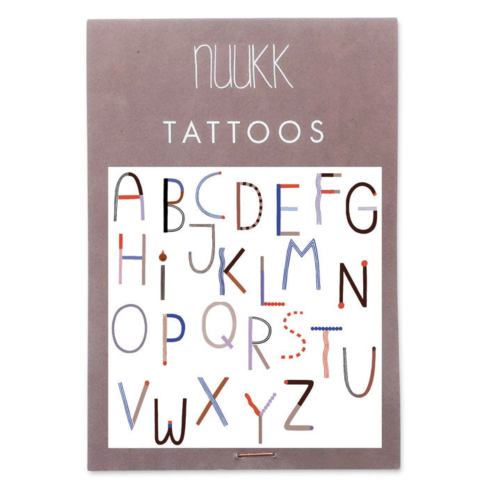 Organic Tattoo «ABC» von Nuukk