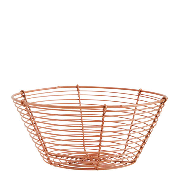 Wire Basket in dusty rose von Madam Stoltz