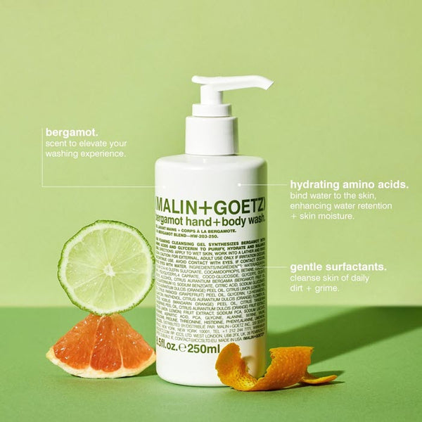 Bergamot hand +body wash von Malin + Goetz