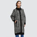 Jacke «Azito» in schwarz/weiss von ICHI