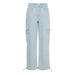 Jeans «CARLEY» in Light Blue Washed von ICHI