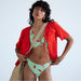 Bikini-Hose «KELINA» in  Sprucestone von ICHI - Gr. S