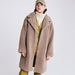 Teddyjacke «HARLENE» in Desert Taupe von ICHI