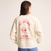 Sweatshirt «Marrot» in Birch von ICHI