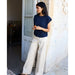 Jeans «Carolinas» in sandshell von ICHI