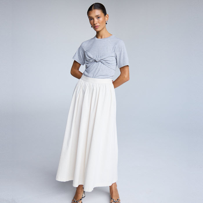 Jupe «WALLIS» in Birch von ICHI