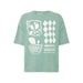 T-Shirt «NABINO» in Pine Green von ICHI