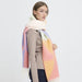 Schal «Malfrid» in navy peony von ICHI