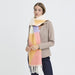 Schal «Malfrid» in navy peony von ICHI