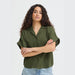 Shirt «Foxa» in schwarz von ICHI