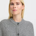 Cardigan «OKSANA» in Mid Grey Melange von B.young