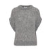 Pullover «METTA» in Mid Grey Melange von B.young