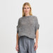 Pullover «METTA» in Mid Grey Melange von B.young